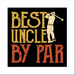 Best Uncle By Par T Shirt For Women Men Posters and Art